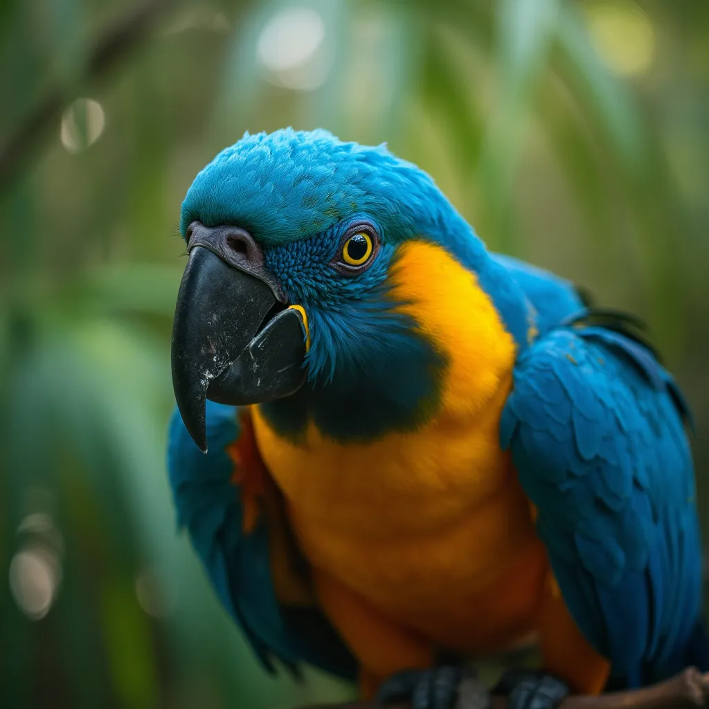 Arara Azul no Pantanal